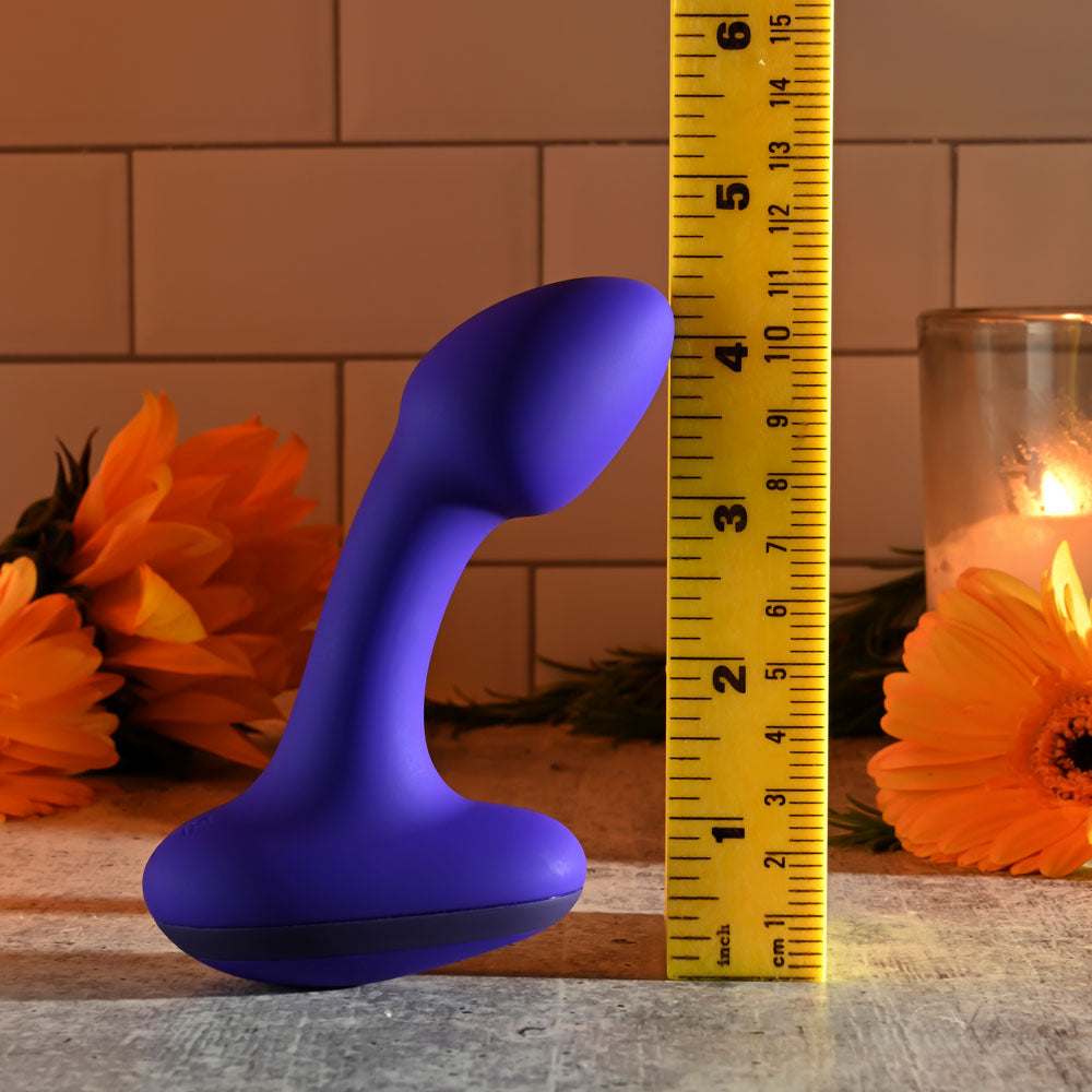 Gender X ANYBODYS PLUG - Blue 11.4cm Vibrating Butt Plug