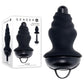 Gender X ECHO - Black 15.3cm USB Rechargeable Butt Plug