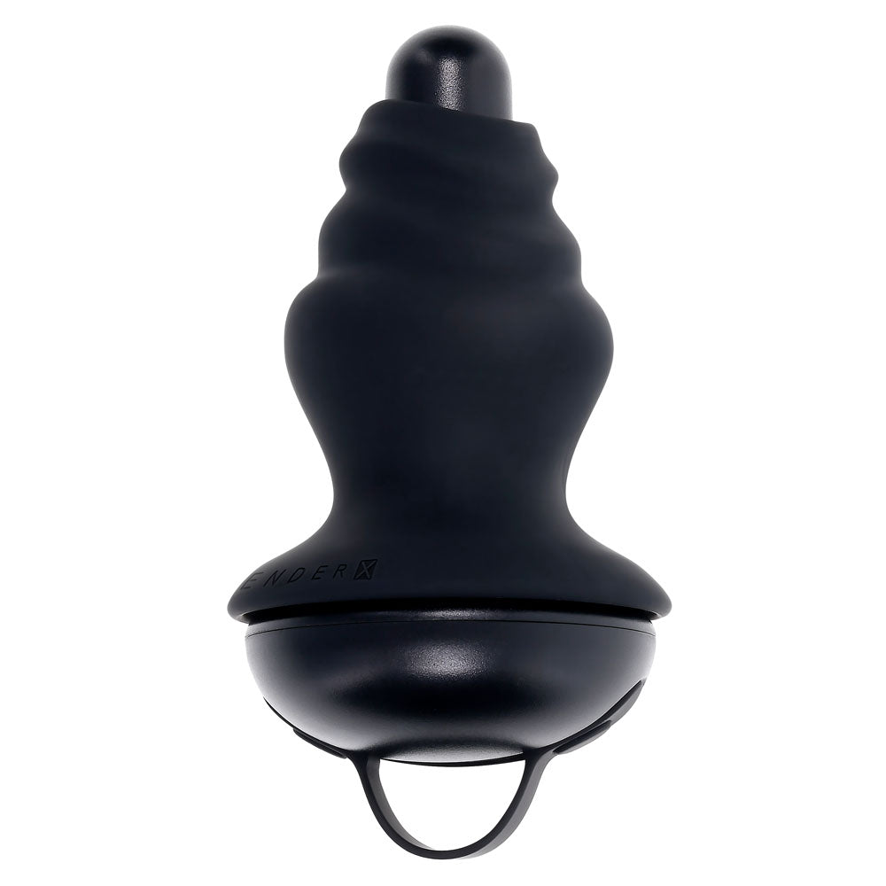 Gender X ECHO - Black 15.3cm USB Rechargeable Butt Plug