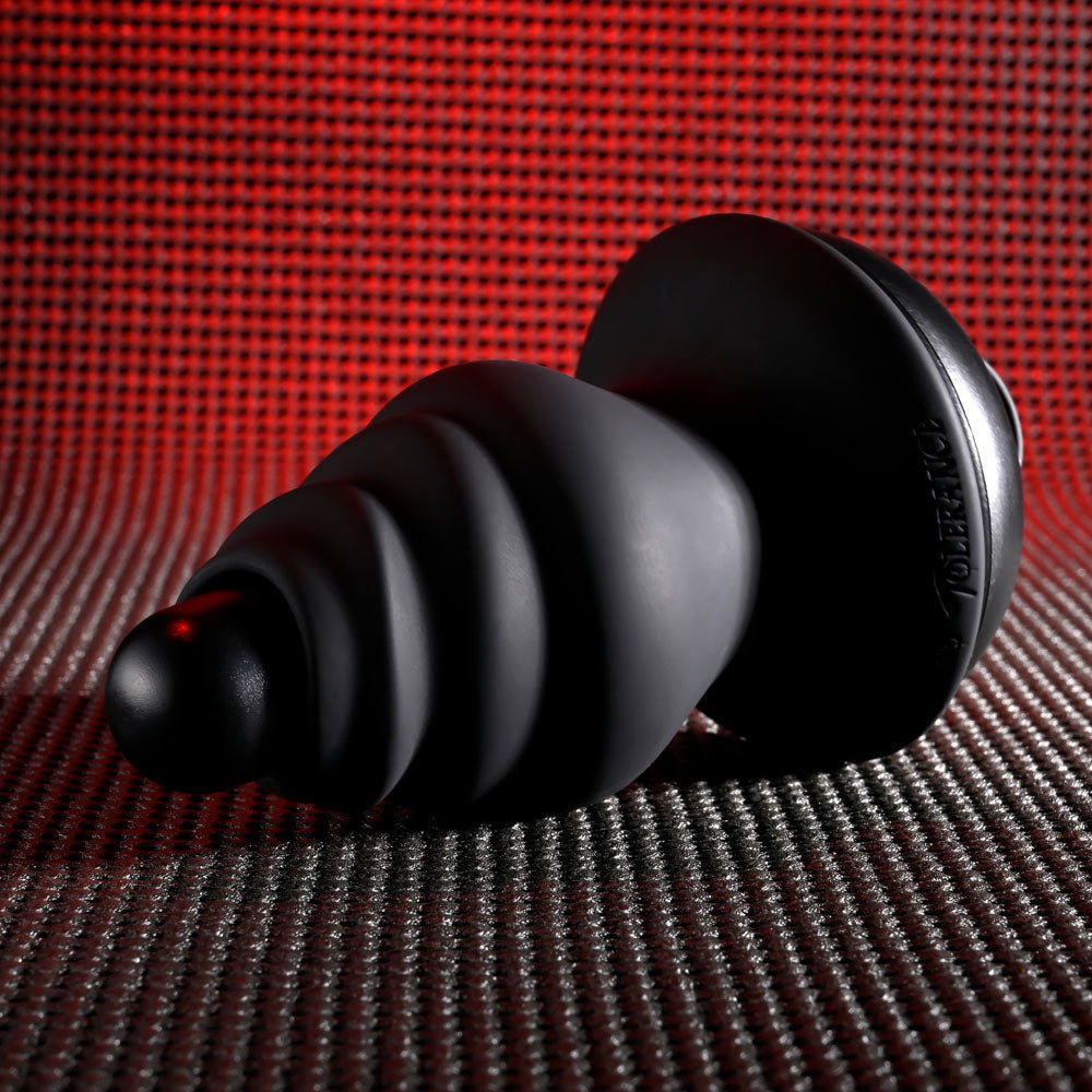 Gender X ECHO - Black 15.3cm USB Rechargeable Butt Plug