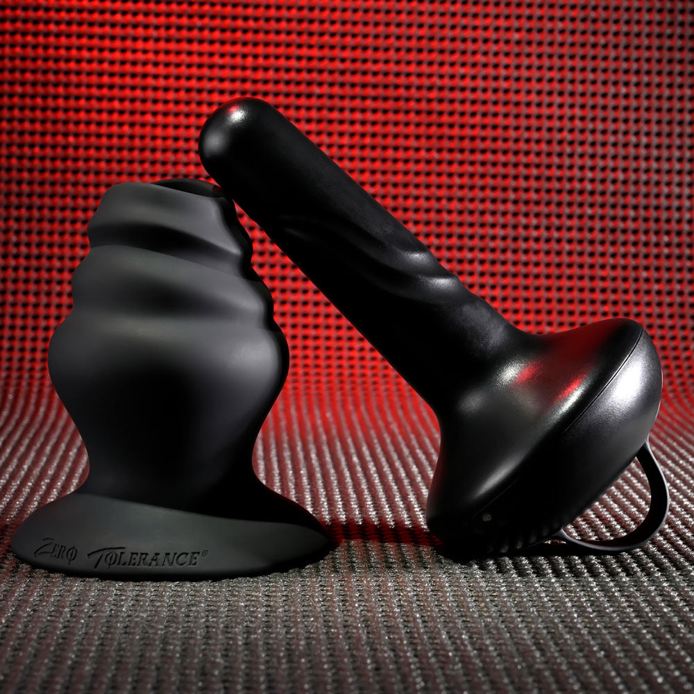 Gender X ECHO - Black 15.3cm USB Rechargeable Butt Plug