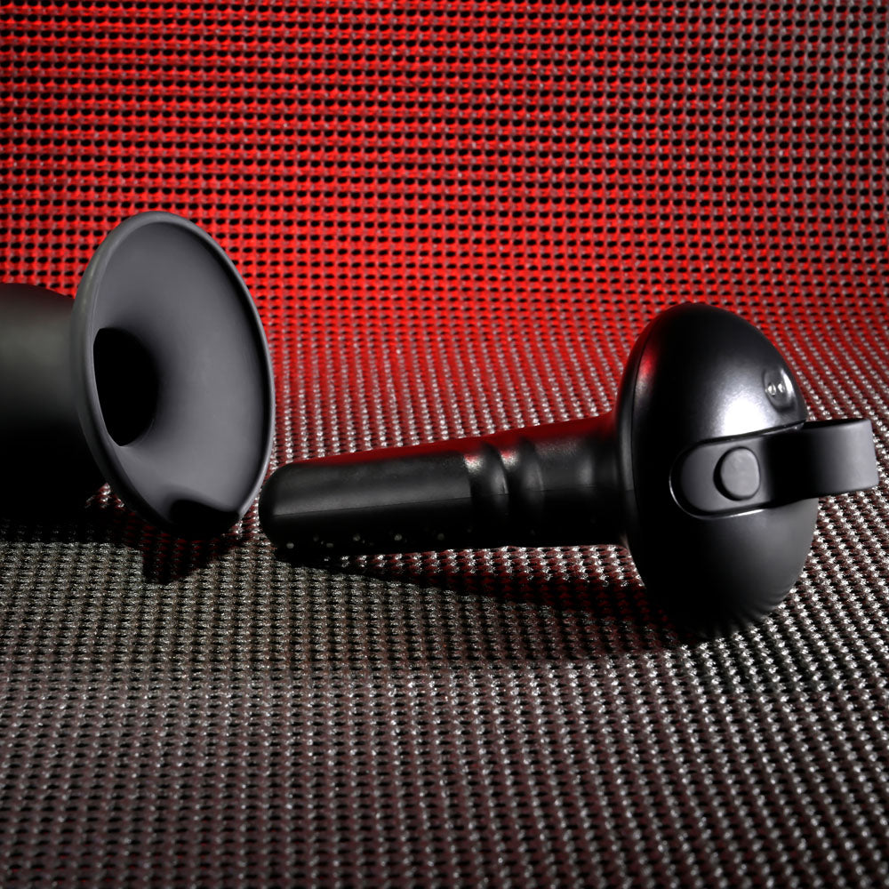 Gender X ECHO - Black 15.3cm USB Rechargeable Butt Plug
