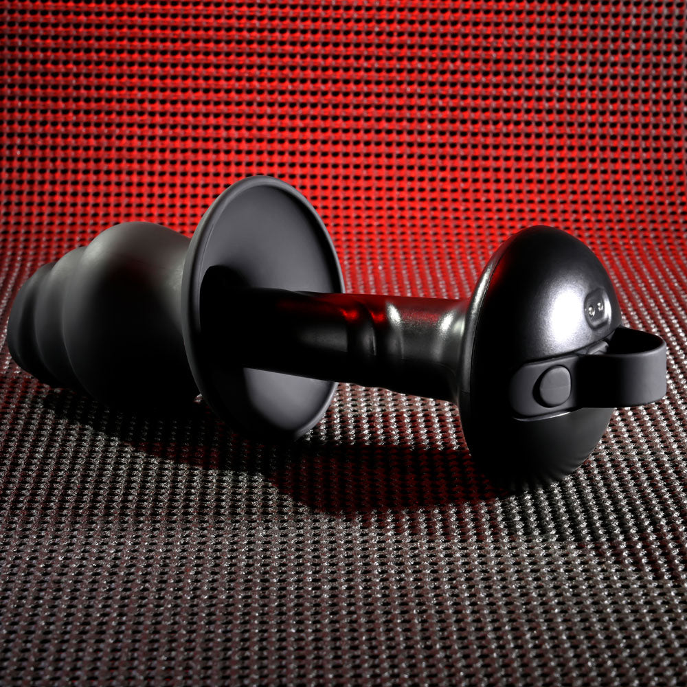 Gender X ECHO - Black 15.3cm USB Rechargeable Butt Plug