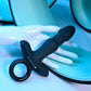 Gender X SLAYER - Black 20cm Thrusting Vibrating Butt Plug