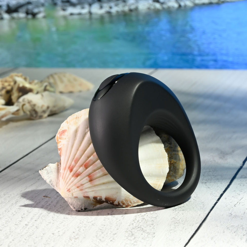 Gender X TEAMWORK - Black Rimming Butt Plug & Vibrating Cock Ring