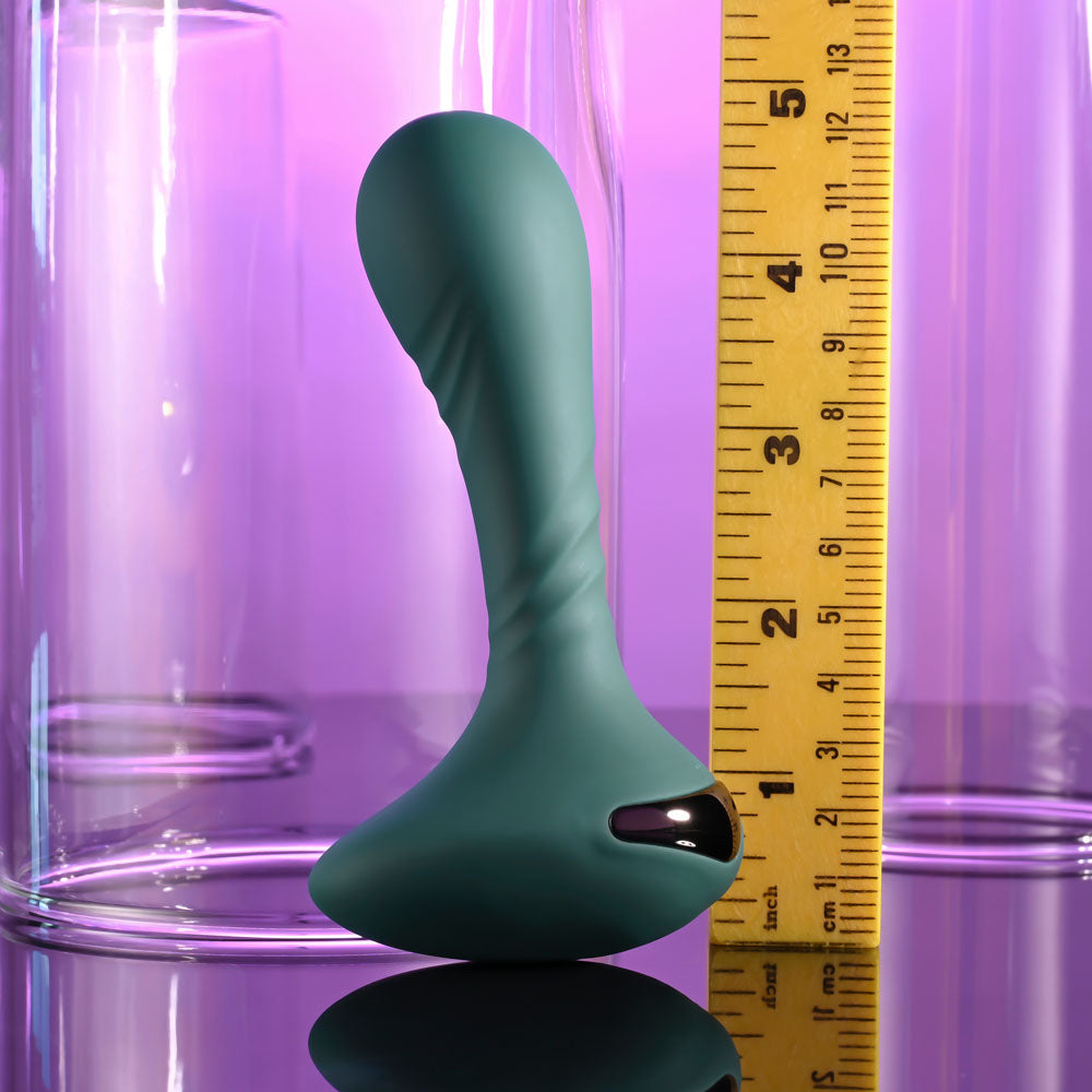 Gender X GOES ANYWHERE - Green 12.4cm USB Rechargeable Vibrator