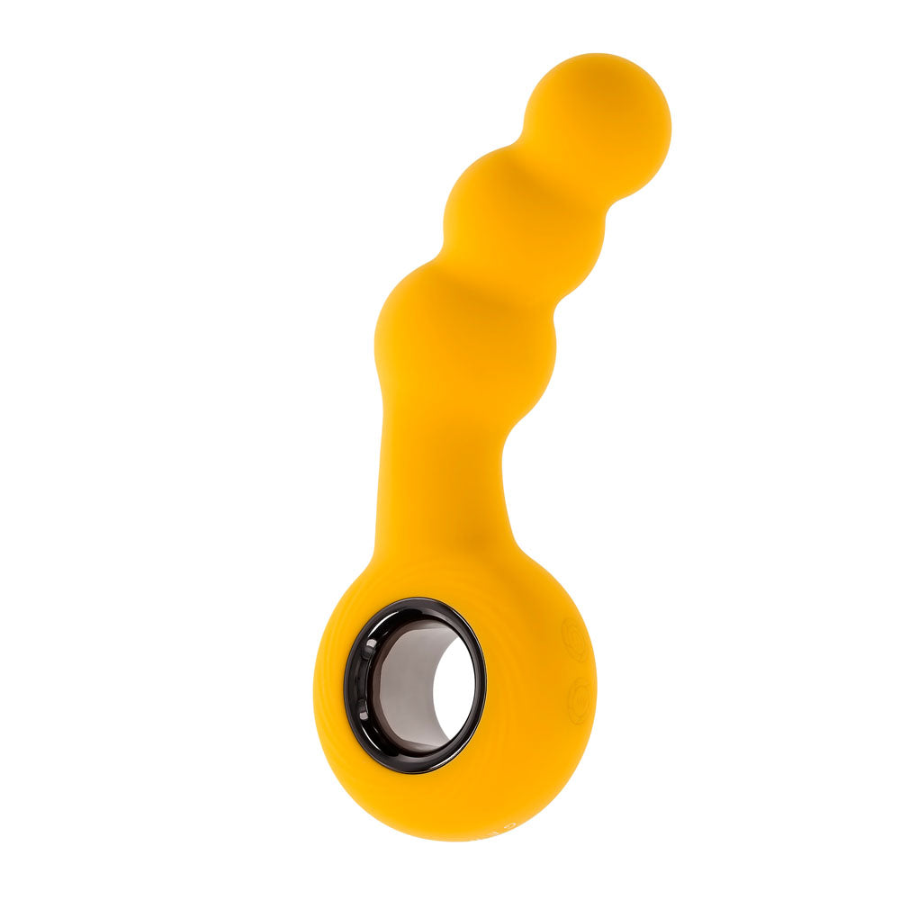 Gender X BUMBLE - Yellow 14.9cm USB Rechargeable Butt Plug