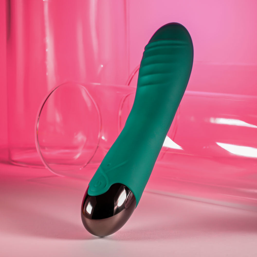 Gender X PIROUETTE - Green 20.6cm Twirling Vibrator