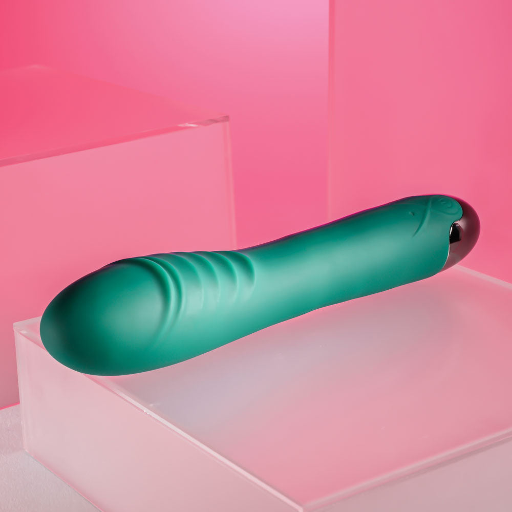 Gender X PIROUETTE - Green 20.6cm Twirling Vibrator