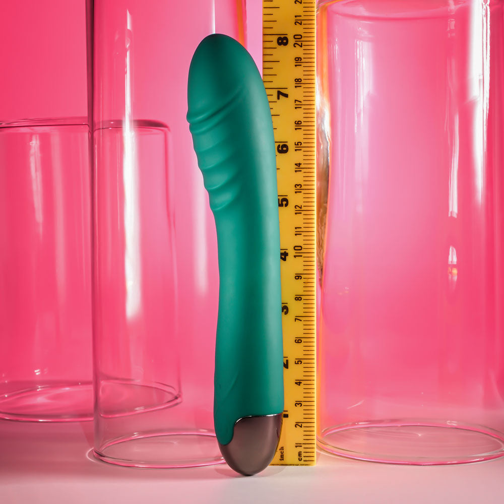 Gender X PIROUETTE - Green 20.6cm Twirling Vibrator