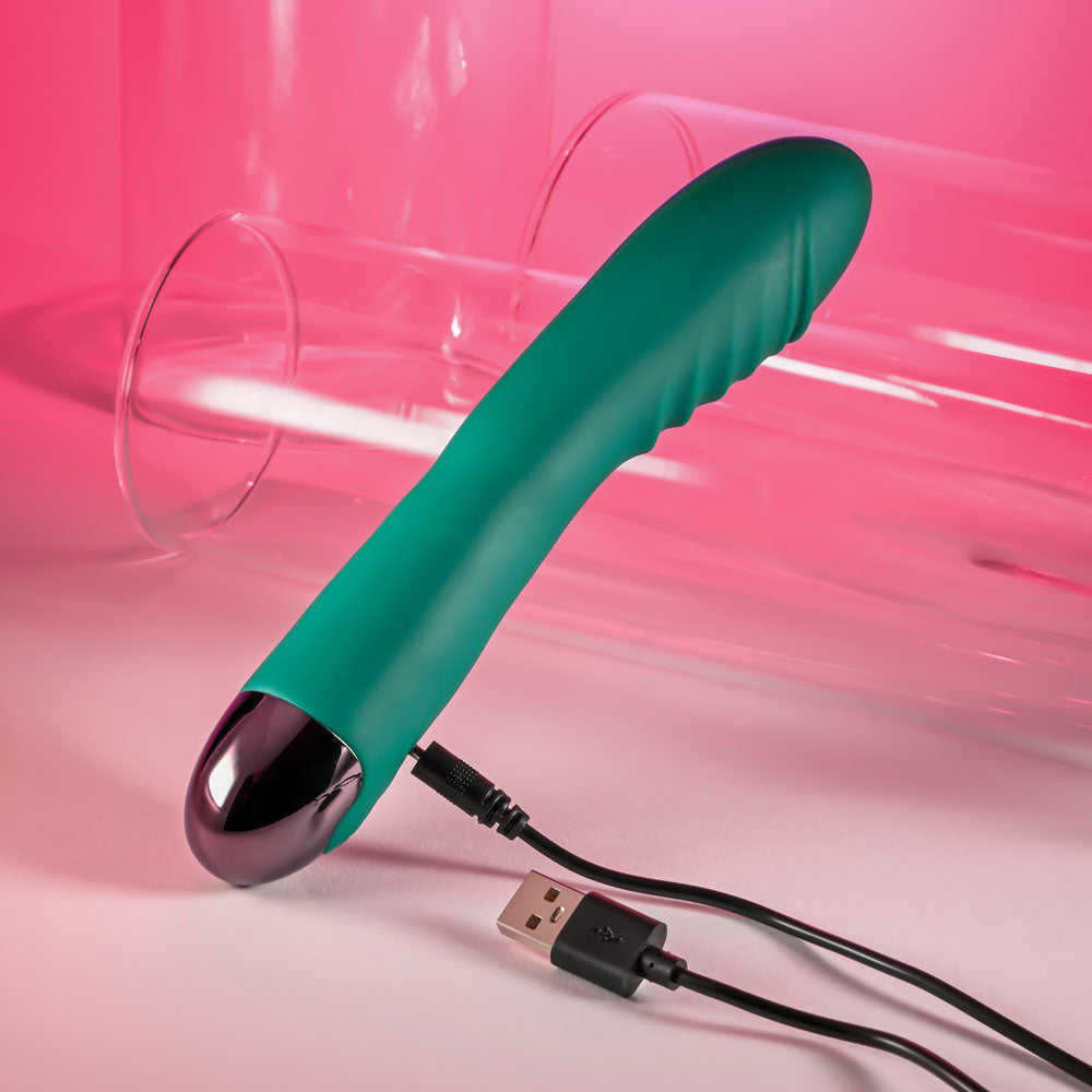 Gender X PIROUETTE - Green 20.6cm Twirling Vibrator