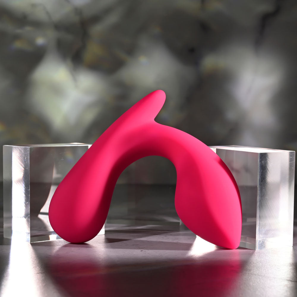 Gender X ALL ABOUT THE BASS - Pink Wearable Vibrator with Wireless Remote