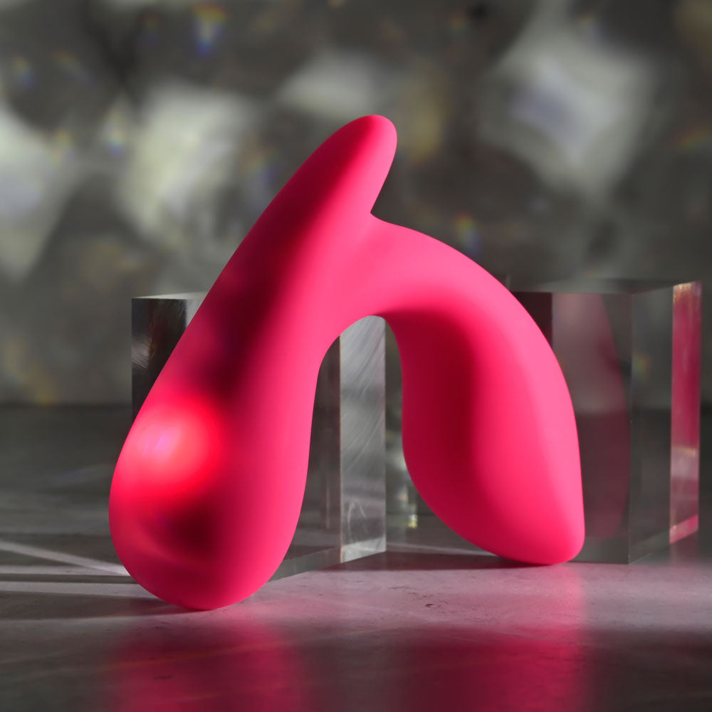 Gender X ALL ABOUT THE BASS - Pink Wearable Vibrator with Wireless Remote