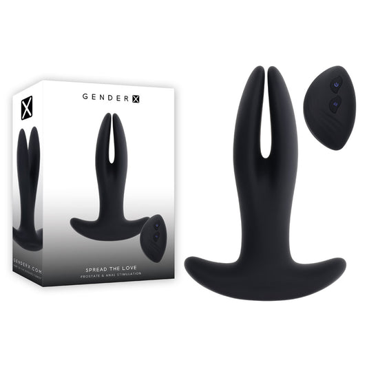 Gender X SPREAD THE LOVE - Stretching Anal Plug with Wireless Remote