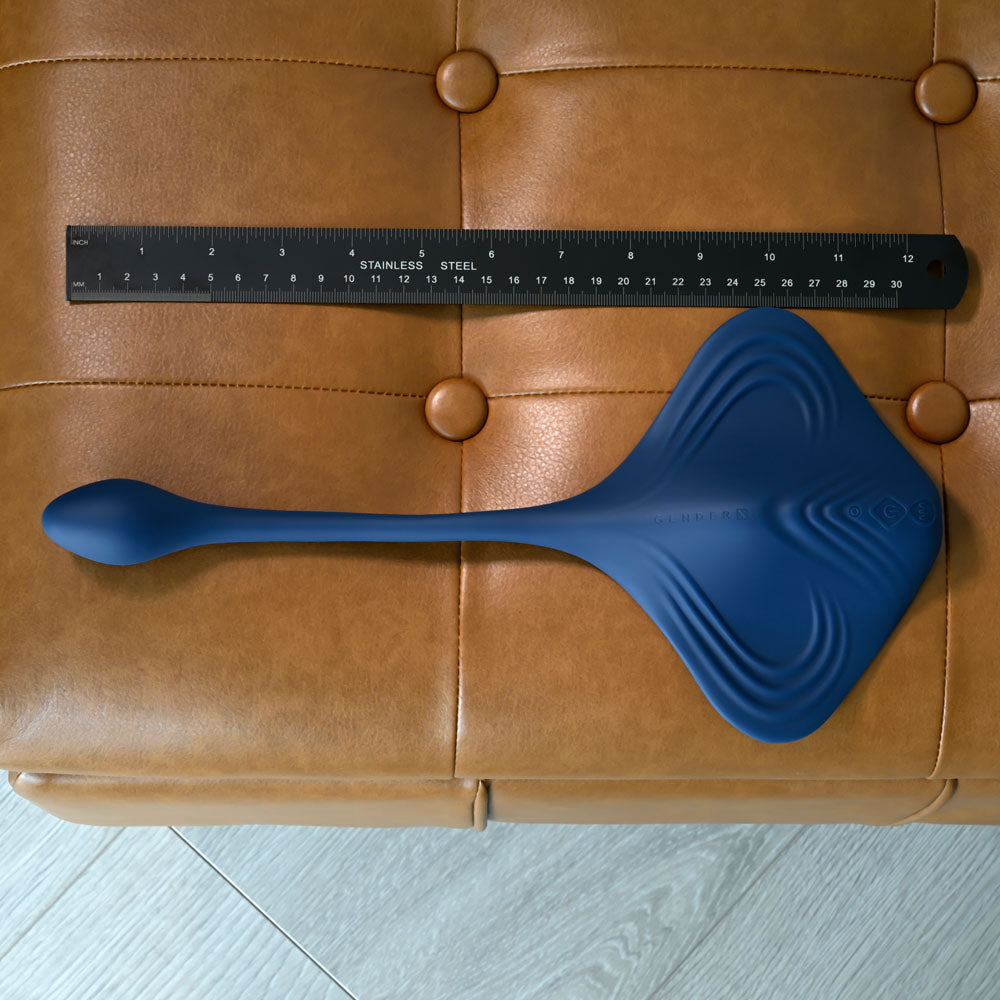 Gender X DAILY GRIND - Blue Grinding Vibrating Pad with Anal Plug