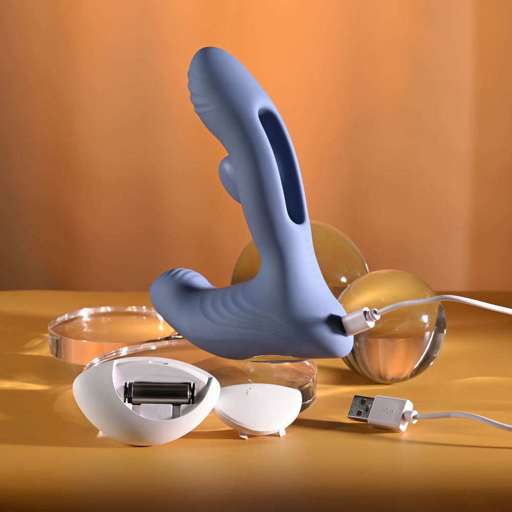 Gender X FLAPJACK Flapping G-Spot Vibrator with Remote
