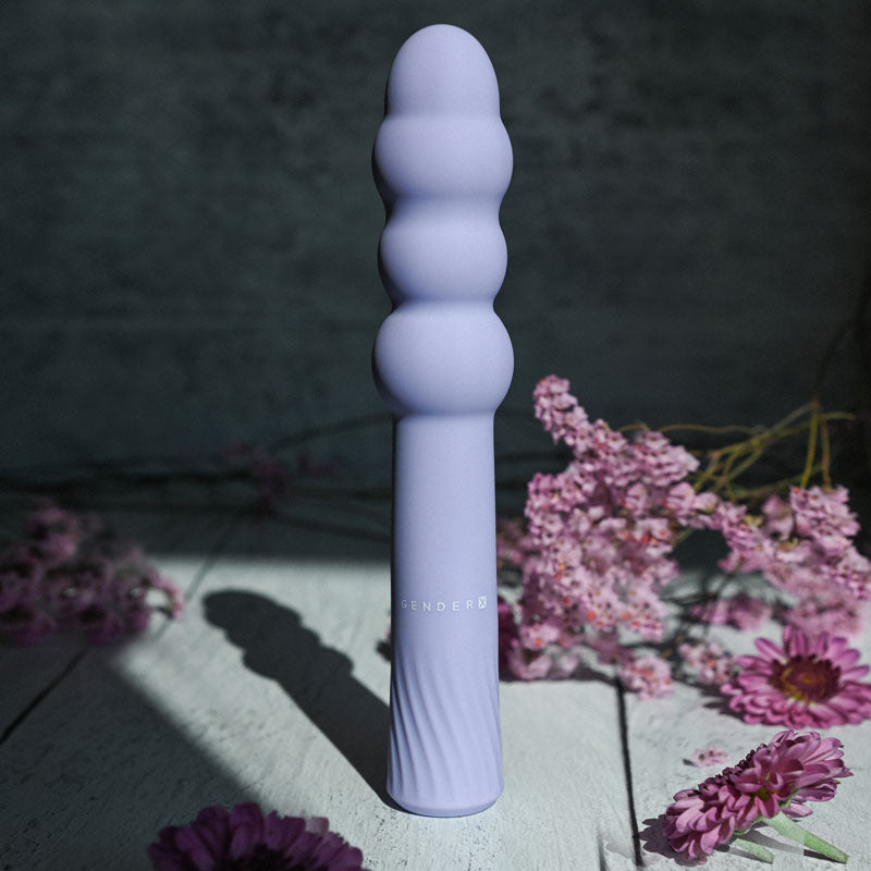 Gender X BUMPY RIDE - Purple 17.4cm Vibrator