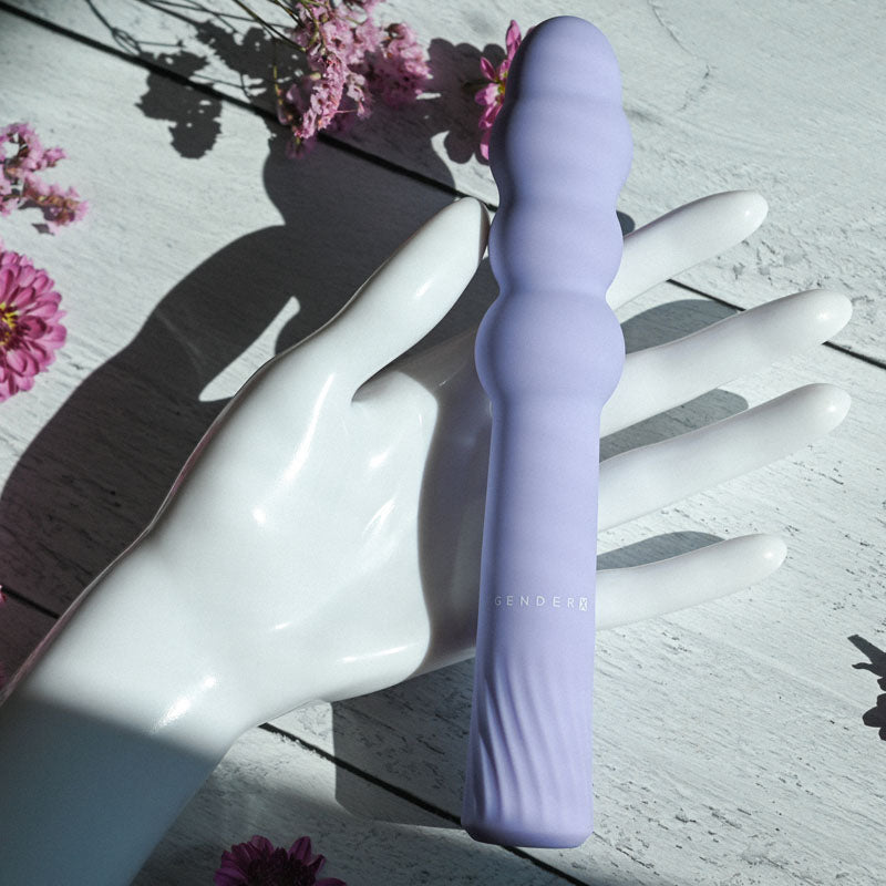 Gender X BUMPY RIDE - Purple 17.4cm Vibrator