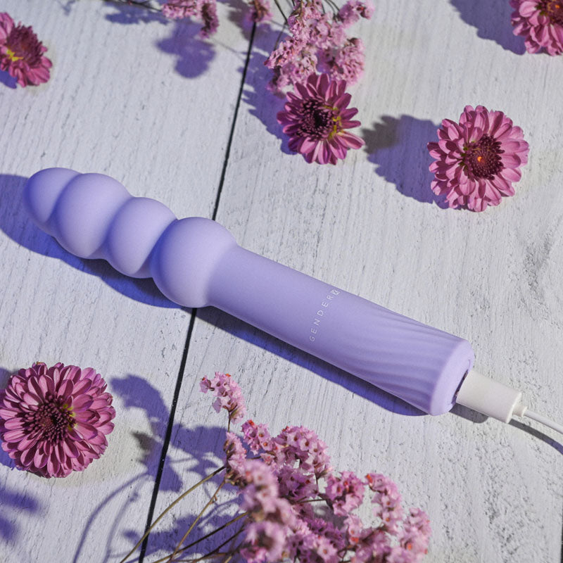 Gender X BUMPY RIDE - Purple 17.4cm Vibrator