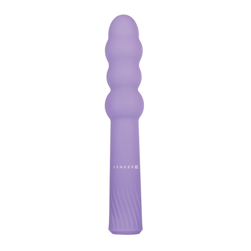Gender X BUMPY RIDE - Purple 17.4cm Vibrator