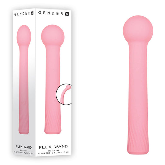 Gender X FLEXI WAND - Pink 16.6cm Vibrator