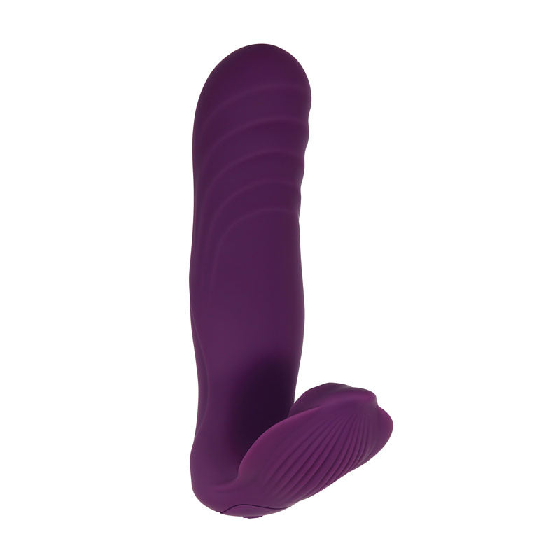 Gender X VELVET HAMMER - Purple Wearable Vibe with Remote