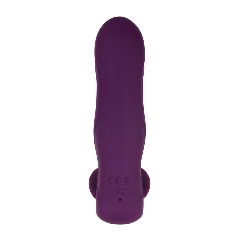 Gender X VELVET HAMMER - Purple Wearable Vibe with Remote