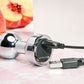 Gender X ROCKIN' METAL PLUG - Metallic 9.3cm Vibrating Butt Plug