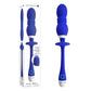 Gender X PLAY BALL - Blue 25cm Thrusting & Vibrating Orbs