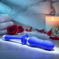 Gender X PLAY BALL - Blue 25cm Thrusting & Vibrating Orbs