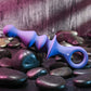 Gender X RING POP - Dark Blue 15.2cm Vibrating Anal Plug