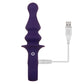 Gender X RING POP - Dark Blue 15.2cm Vibrating Anal Plug