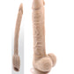 Gender X 10" FLEXSKIN POSEABLE TRUE FEEL Light Flesh 29.2cm Poseable Dong Dildo