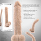 Gender X 10" FLEXSKIN POSEABLE TRUE FEEL Light Flesh 29.2cm Poseable Dong Dildo