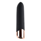 Gender X THE GOLD STANDARD Black/Rose Gold 10 cm USB Rechargeable Bullet Vibrator