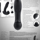 Gender X MAD TAPPER Black USB Rechargeable Double Tapping Vibrating Massager