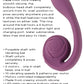 Gender X POSEABLE YOU Purple USB Rechargeable Poseable Vibrator