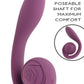 Gender X POSEABLE YOU Purple USB Rechargeable Poseable Vibrator