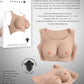 Gender X UNDERGARMENTS - PLATE C-CUP - Light Flesh Wearable Breasts - C-Cup Size