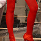 Millie Lingerie Stockings Red Size OS