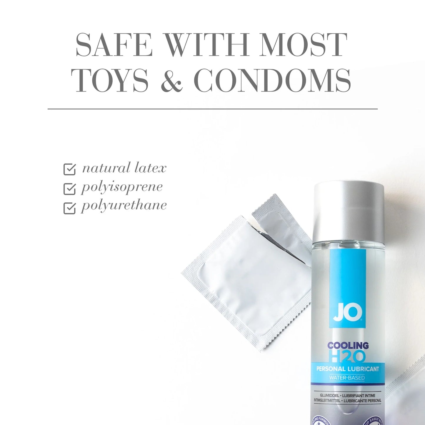 JO H2O Original Cooling Water Based Lubricant 4oz/120ml