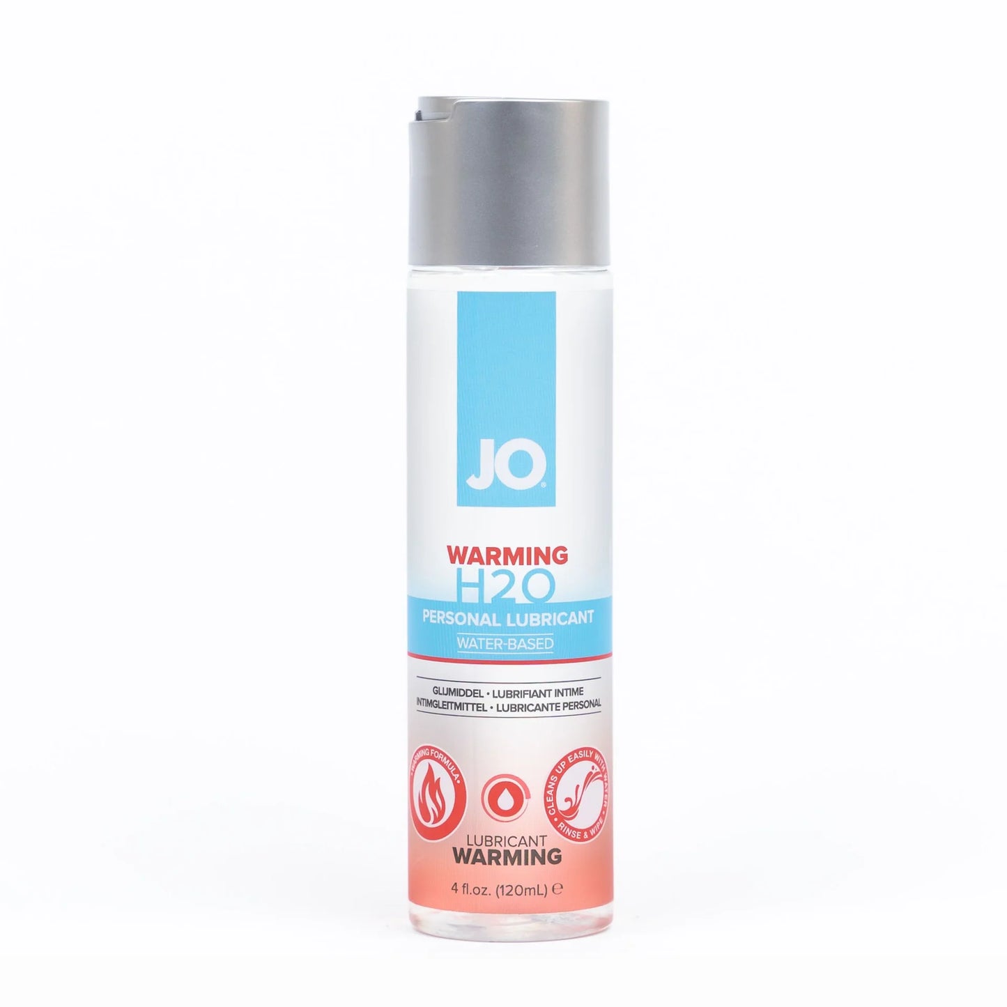 JO H2O Original Warming Water Based Lubricant 4oz/120ml