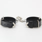 Love In Leather Leather Wrist Restraints With Silver Tip