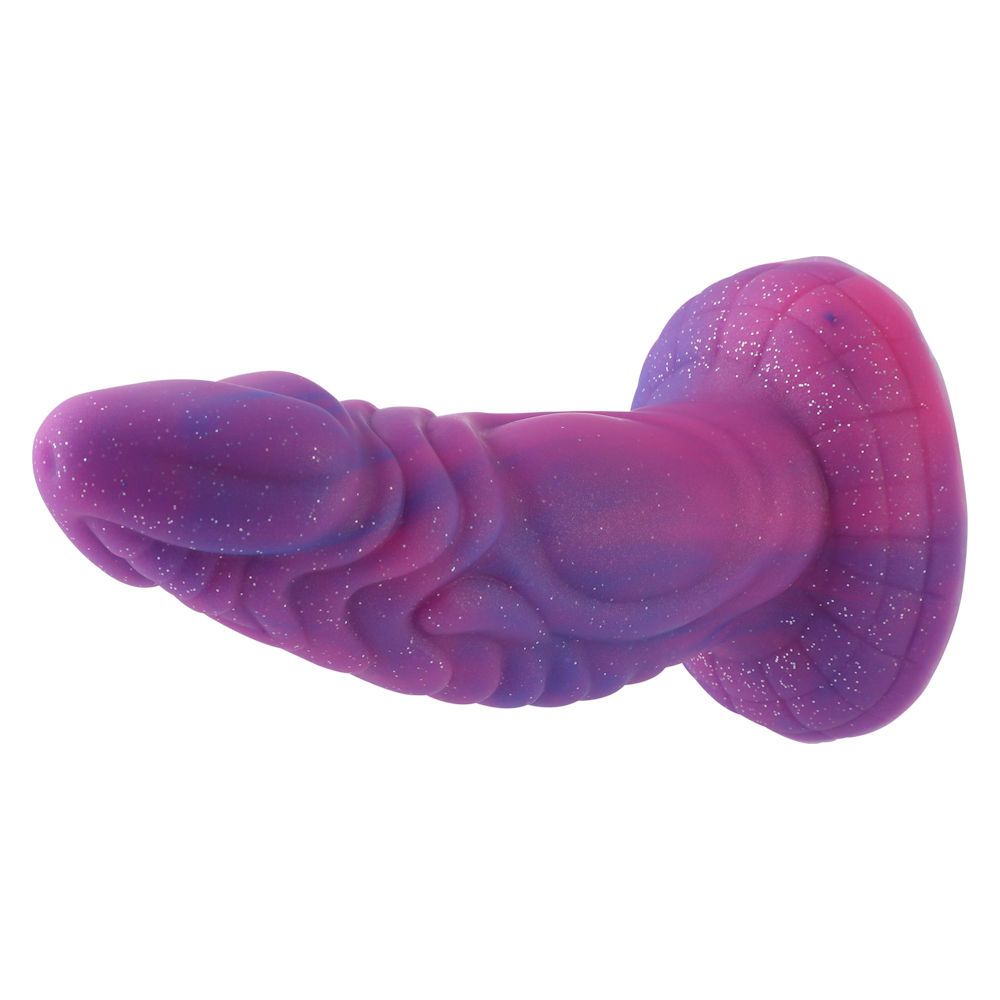 HiSmith - The Dream Sky Monster Series 8" Curved Giant Suction Vibrating Dildo
