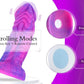 HiSmith - The Dream Sky Monster Series 8" Curved Giant Suction Vibrating Dildo