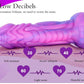 HiSmith - The Dream Sky Monster Series 8" Curved Giant Suction Vibrating Dildo