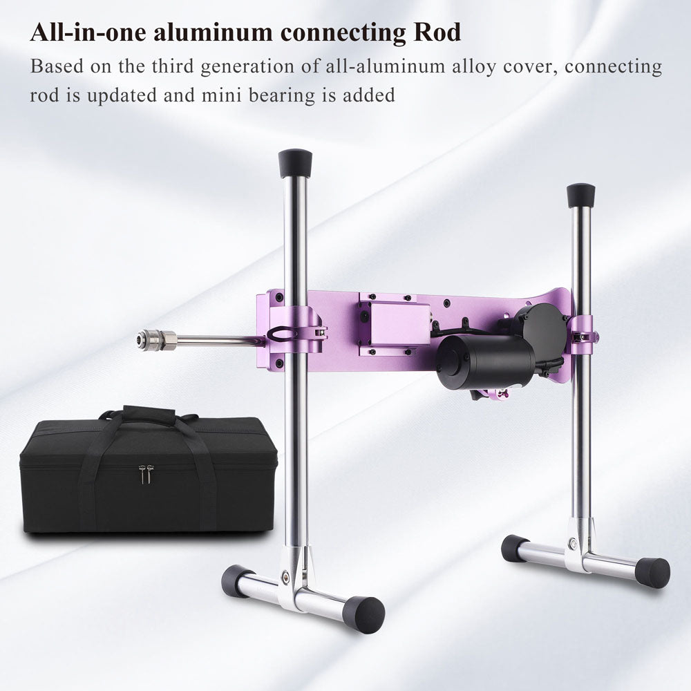 HiSmith Premium 3.0 - Mains Powered Sex Machine with App Control and Remote - Pink