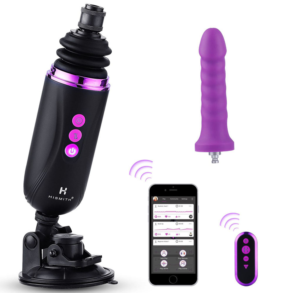 HiSmith Capsule - Portable Sex Machine with Remote & App Control