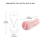 HiSmith Vibrating Vagina Masturbation Cup with White Case (KlicLok)