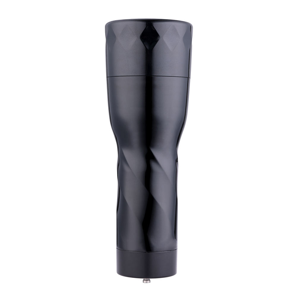 HiSmith Vibrating Anal Stroker Cup with Black Case (KlicLok)